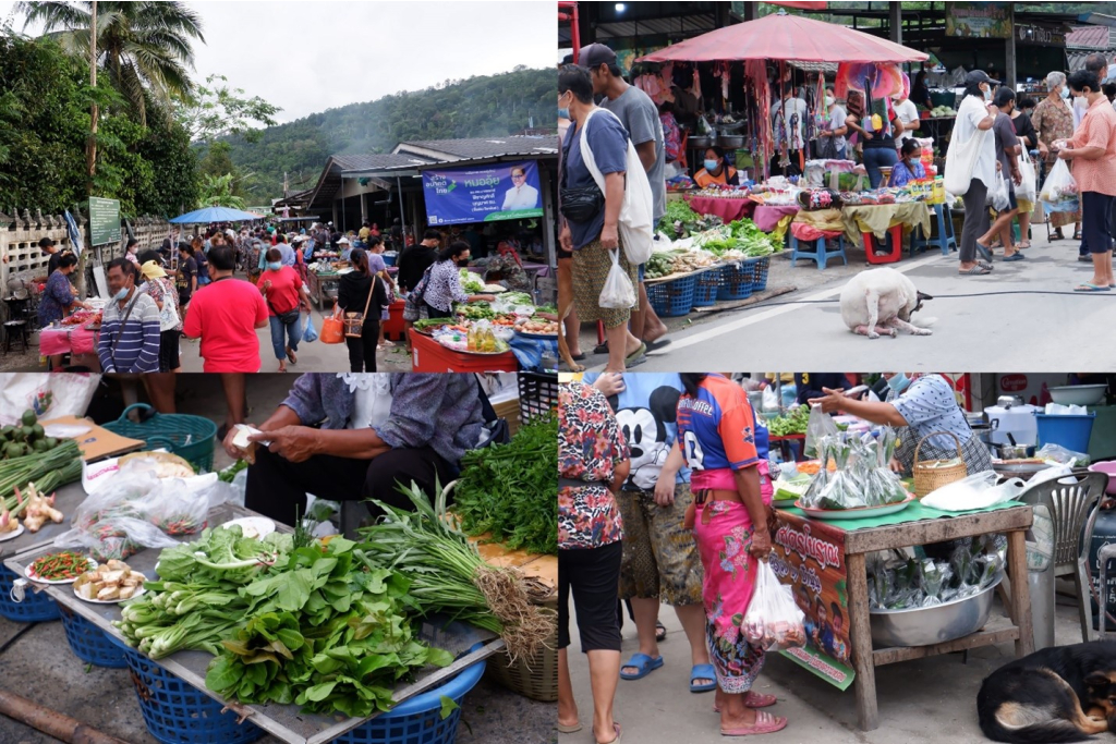 ตลาดเช้าบ้านคีรีวง
(ที่มา&nbsp;: Piatiawmalao, 2565 : ออนไลน์)