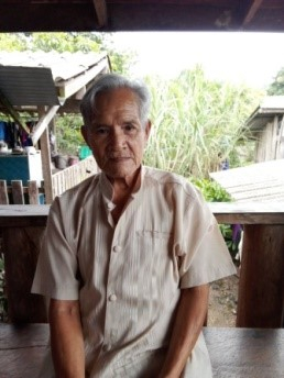 นายเสาร์ กันทาเงิน หมอทางด้านพิธีกรรม