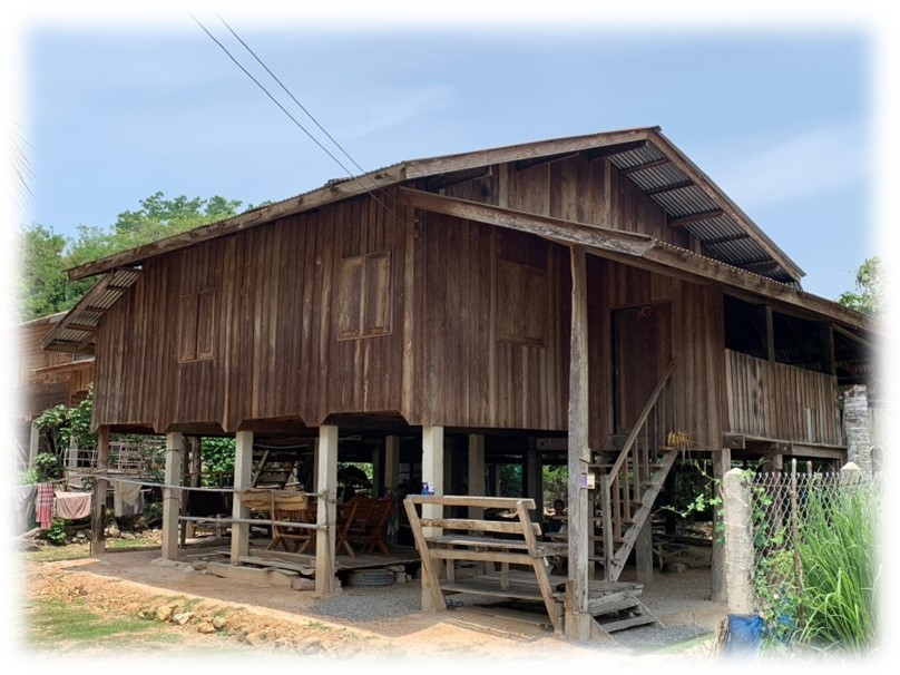 ลักษณะบ้านที่อยู่อาศัยในอดีต