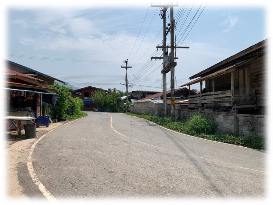 ถนนภายในหมู่บ้าน