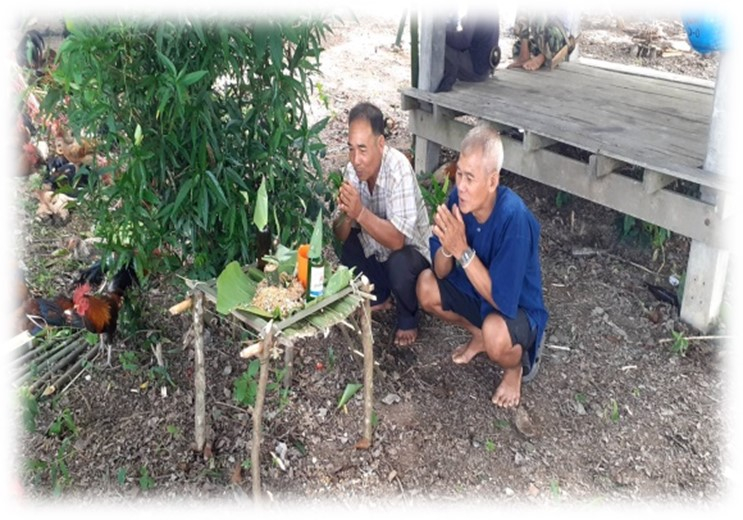 การประกอบพิธีกำบ้าน วันที่ 2