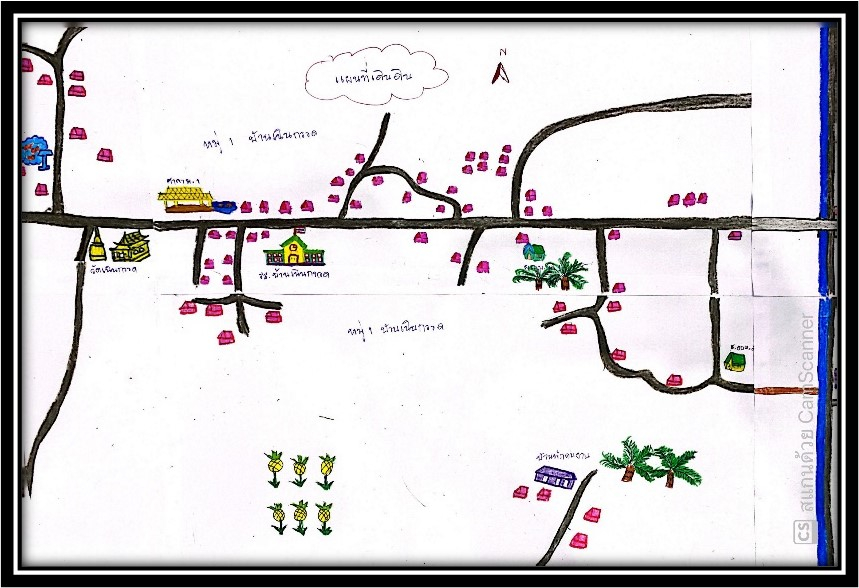 แผนที่เดินดินบ้านเนินกรวด