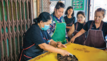 กลุ่มสตรี เทศบาลนครสงขลา (ที่มา : เทศบาลนครสงขลา)