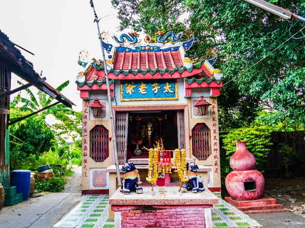 ภาพที่ 4 ศาลเจ้าไท่จื่อเอี๊ย (ที่มา: https://nakhonnueangkhet.go.th/public/)