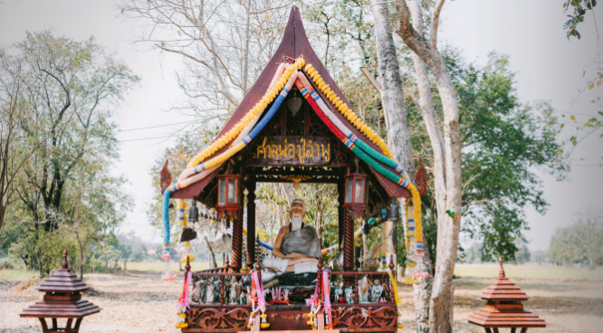 ศาลพ่อปูลำพู พลับพลาสมเด็จ
(ที่มา : กรมพัฒนาชุมชน, 2567)
