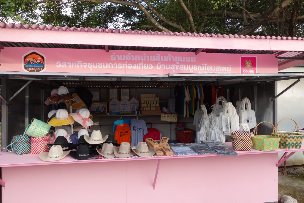 ร้านจำหน่ายสินค้าชุมชน
(ที่มา : นวนุรักษ์, ม.ป.ป.)