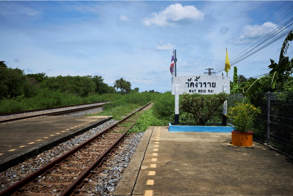 ภาพที่ 4 สถานีรถไฟวัดงิ้วราย&nbsp;(ที่มา: https://www.ท่องเที่ยวชุมชน.com/place/detail/47)