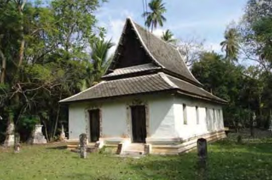 สิมหลังเก่าวัดโคกศรีสะเกษ
(สุภีมพศ ทองสกล,
2552)