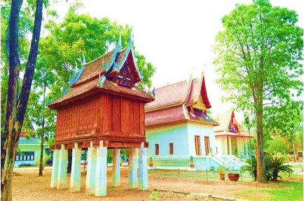 ภาพที่ 6 พระยานมาศ (ที่มา: https://www.museumthailand.com/th/4028/storytelling/หอไตรวัดใหญ่ท่าเสา/)
