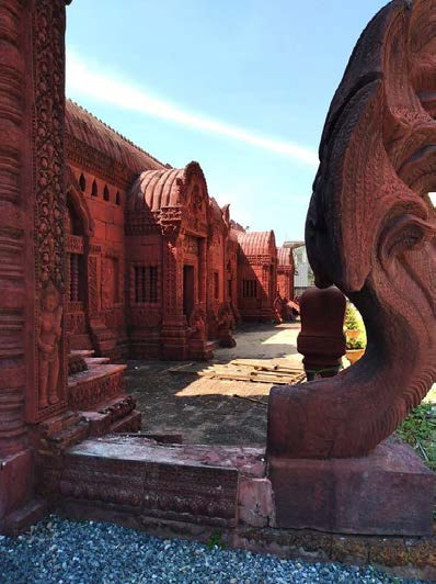 ประตูด้านในวัดโพธิ์ทอง ต.ศรีเทพ อ.ศรีเทพ
จ.เพชรบูรณ์
