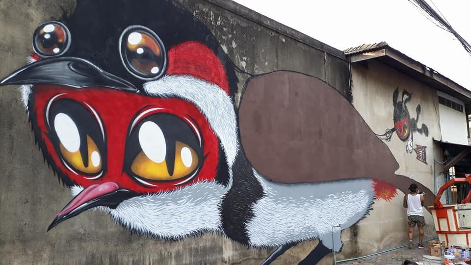 Bird City Street Art&nbsp;(ที่มา: เทศบาลนครยะลา, 2565)